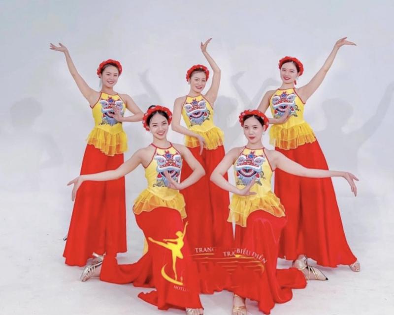 Trang Phục Biểu Diễn Hồng Hạnh
