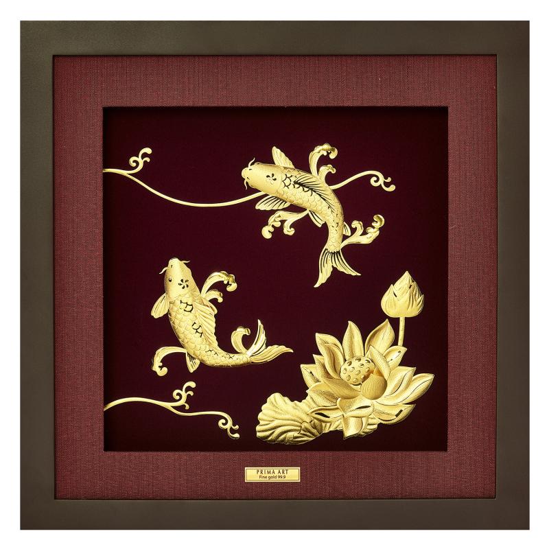 Tranh mạ vàng