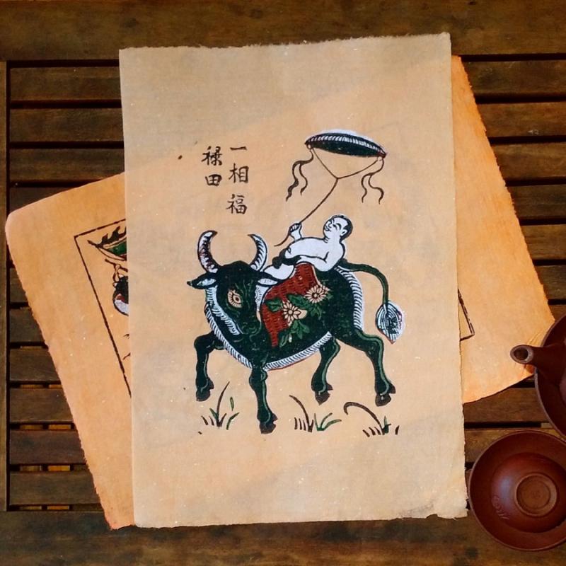 Tranh mục đồng thả diều