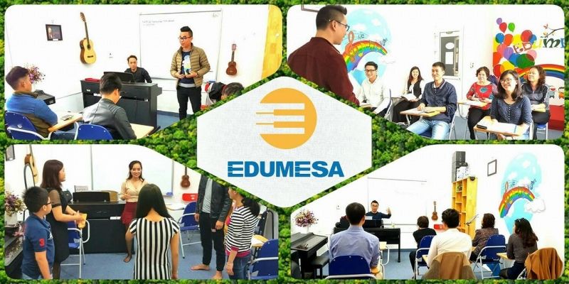 Trung Tâm Dạy Thanh Nhạc Edumesa bao bồm có khá nhiều khóa học