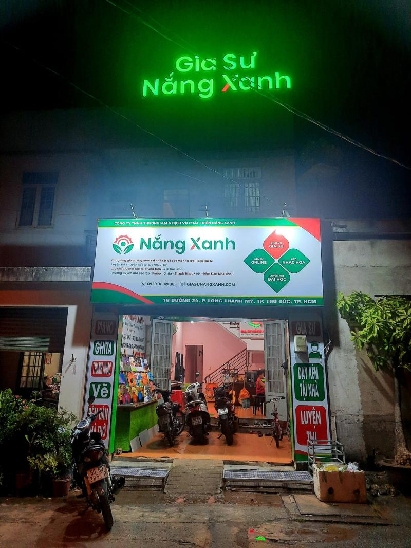 Trung Tâm Gia Sư Nắng Xanh