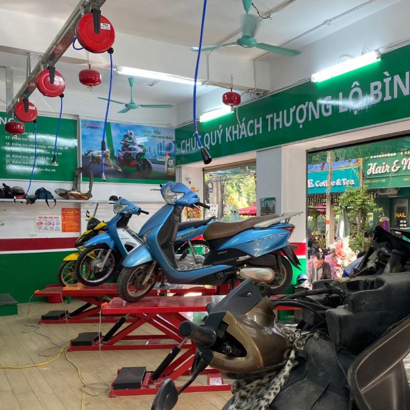 Trung Tâm Sửa Xe Máy Chuyên Nghiệp Hoàn Spacy