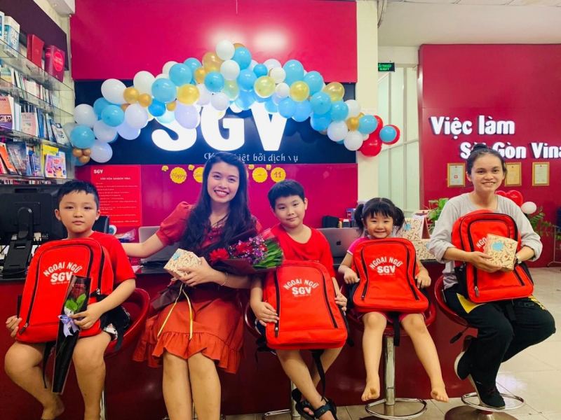 Trung tâm tiếng Anh Sài Gòn Vina