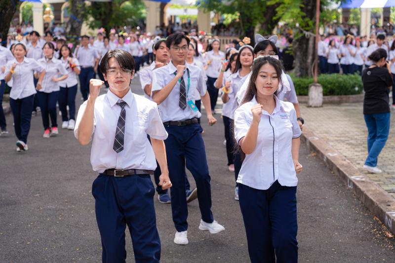 Nét cổ kính hoang sơ của Trường Chuyên Lê Hồng Phong