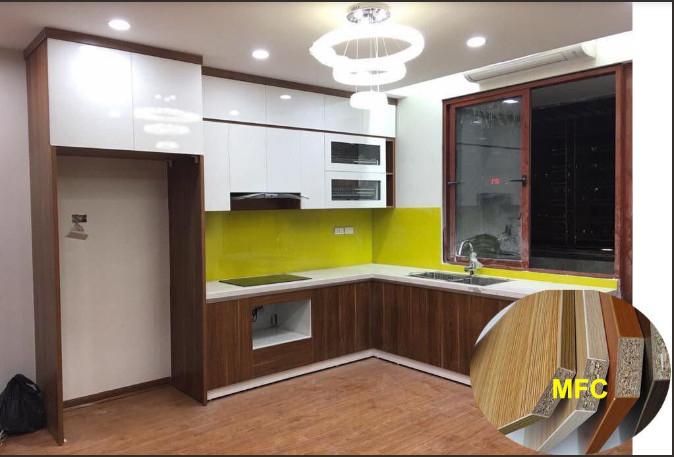 Tủ bếp công nghiệp hiện đại KIT_014 (Ảnh minh họa)