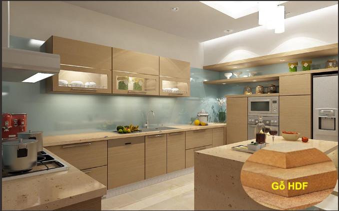 Tủ bếp công nghiệp hiện đại KIT_014 (Ảnh minh họa)