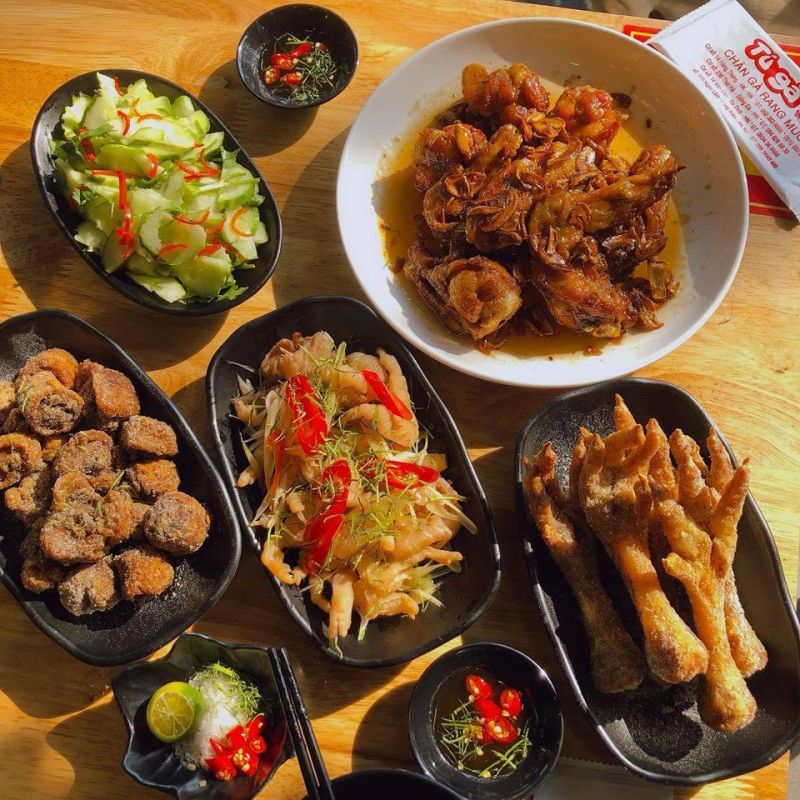 Chân gà rang muối - Tú Gà - Chân Gà Rang Muối