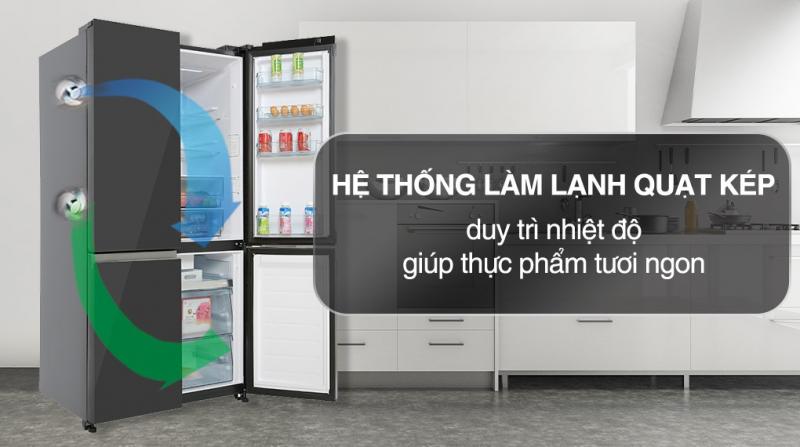 Tủ lạnh Hitachi 569L 4 cửa R-WB640PGV1 (GMG)