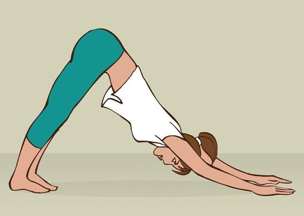 Tư thế úp mặt xuống sàn
