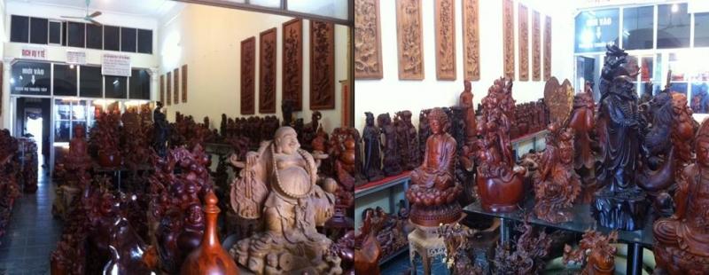 Tượng gỗ Mộc Xưa