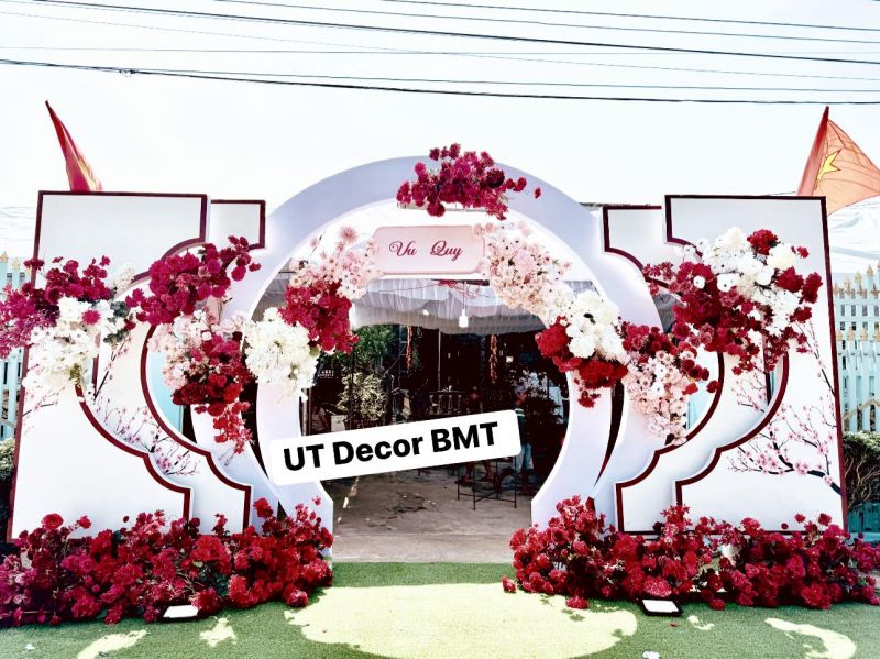 Trang trí tiệc cưới UT studio