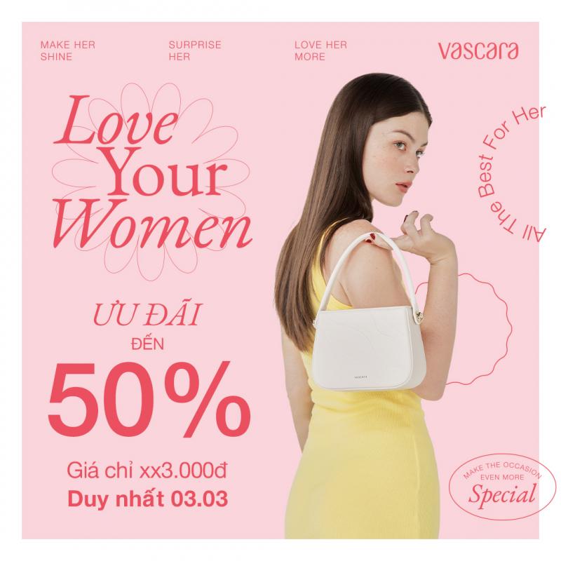 Chương trình khuyến mãi 8/3 của Vascara