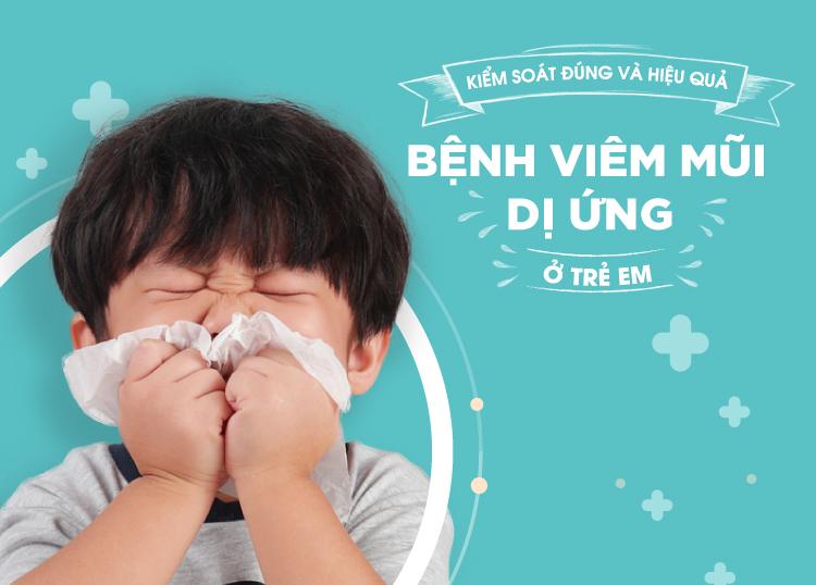 Viêm mũi dị ứng ở trẻ nhỏ