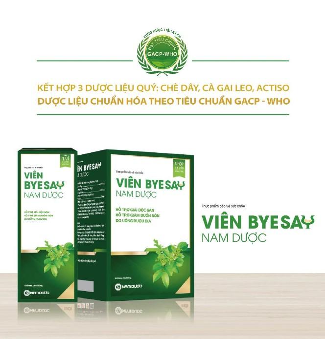 Viên giải rượu ByeSay Nam Dược