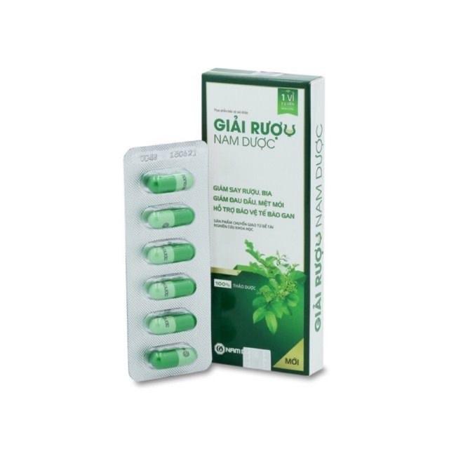 Viên giải rượu Nam Dược