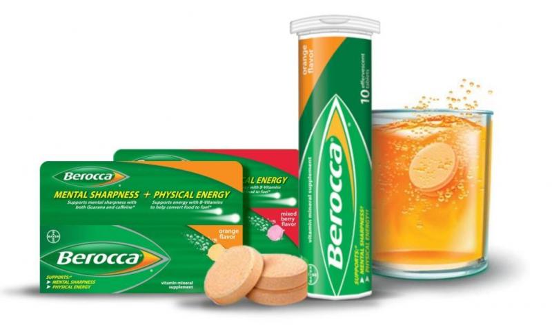 Viên sủi Berocca bổ sung Vitamin C