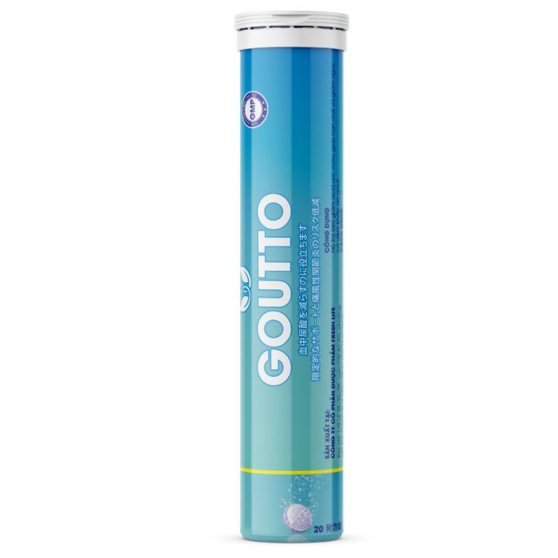 Viên sủi Goutto