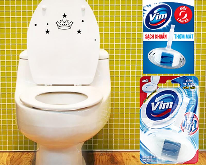 Viên treo bồn cầu diệt khuẩn Vim