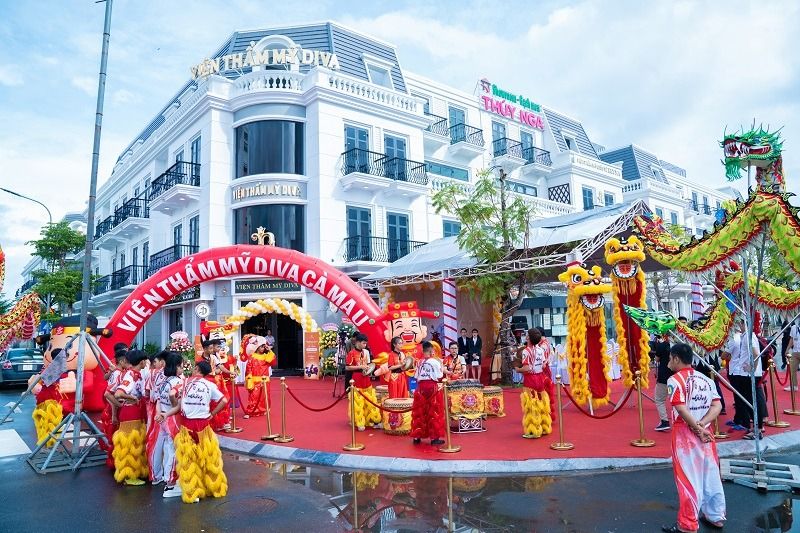 Viện thẩm mỹ DIVA - Cà Mau tọa lạc tại Căn PG1-01 Khu nhà phố Vincom, Phường 1, TP. Cà Mau