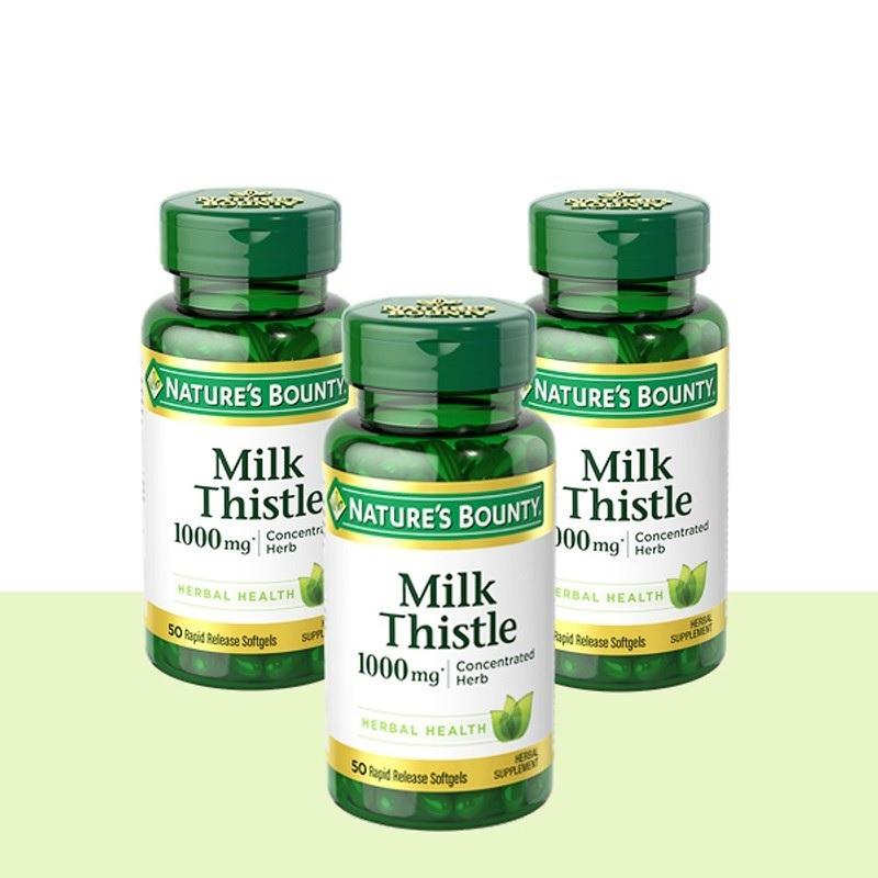 Viên uống bổ gan Nature's Bounty Milk Thistle