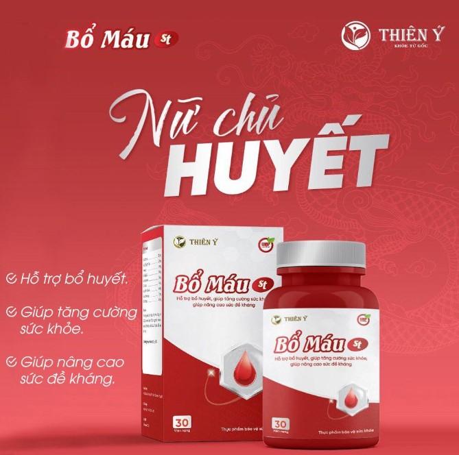 Viên uống bổ máu ST TY07