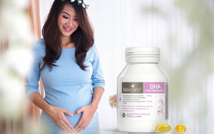 Viên uống bổ sung DHA cho bà bầu Bio Island For Prenancy