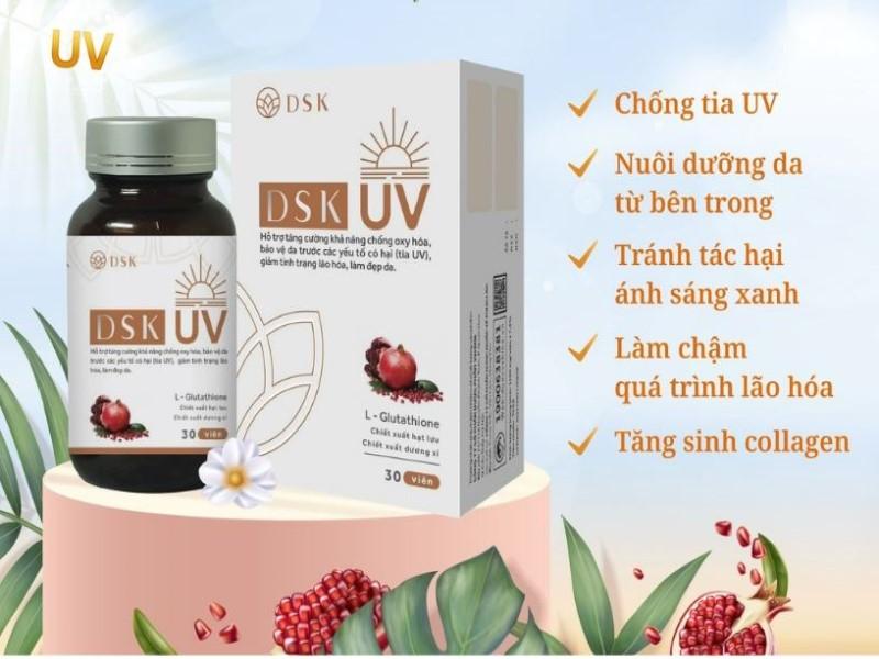 Viên uống chống nắng DSK UV