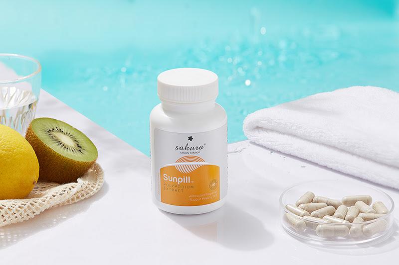 Viên uống chống nắng Sakura SunPill cải thiện da cho toàn thân