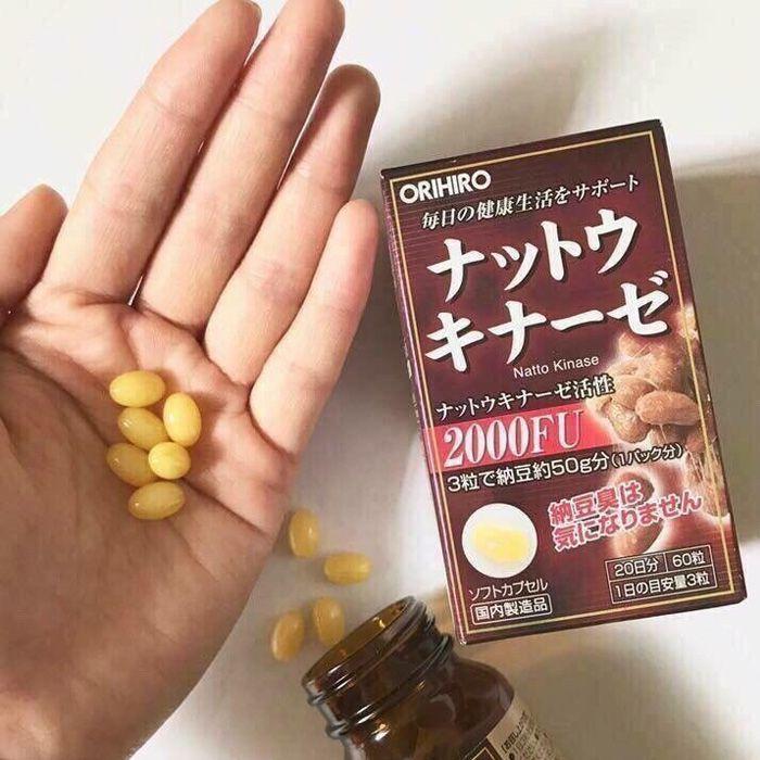 Viên uống hỗ trợ điều trị tai biến Orihiro Nattokinase 2000FU
