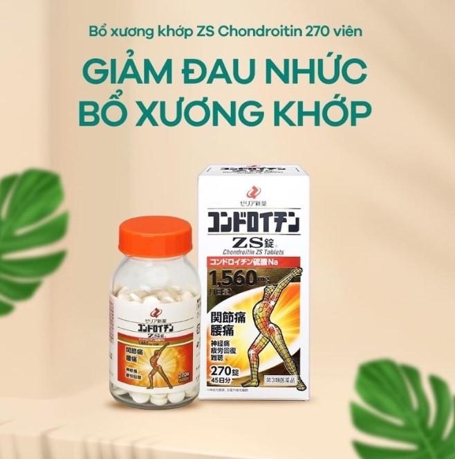 Viên uống hỗ trợ xương khớp Chondroitin ZS