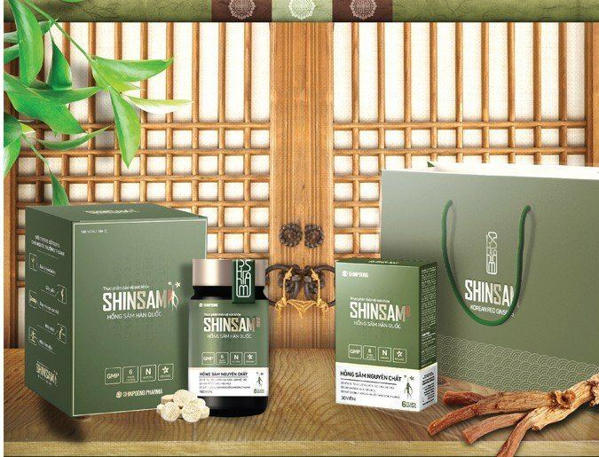 Viên uống hồng sâm SHINPOONG SHINSAM Korean Red Ginseng