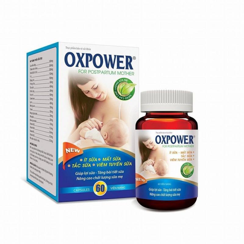 Viên uống lợi sữa Oxpower