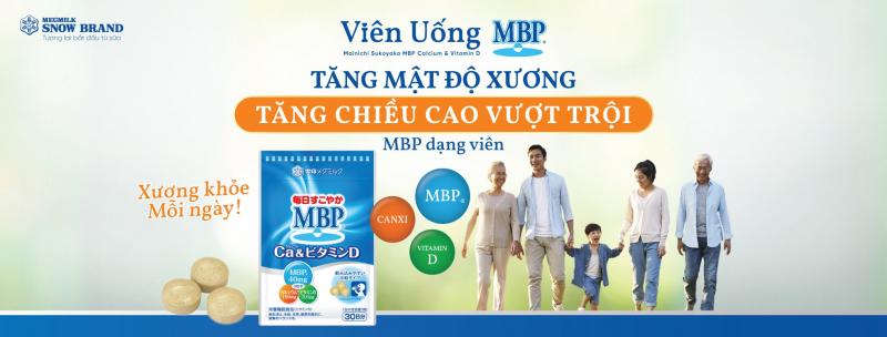 Viên uống MBP - Tăng mật độ xương - Tăng chiều cao vượt trội