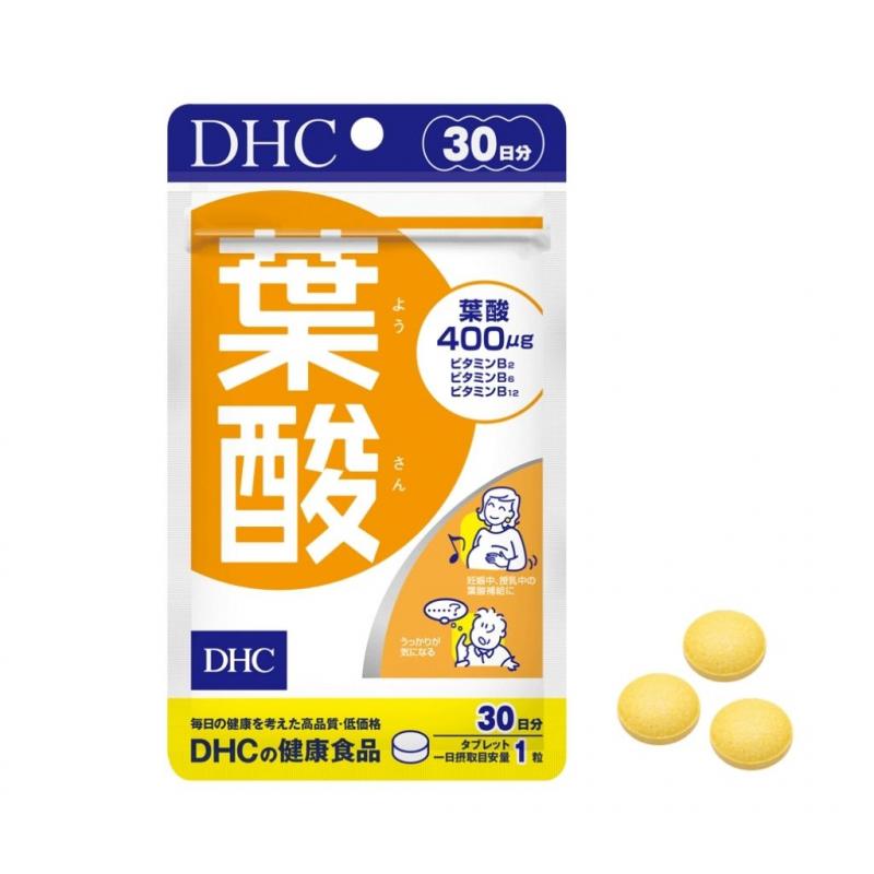 Viên uống vitamin dành cho bà bầu DHC Folic Acid