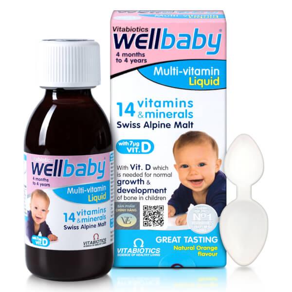 Vitabiotics Wellbaby Multi-vitamin Liquid