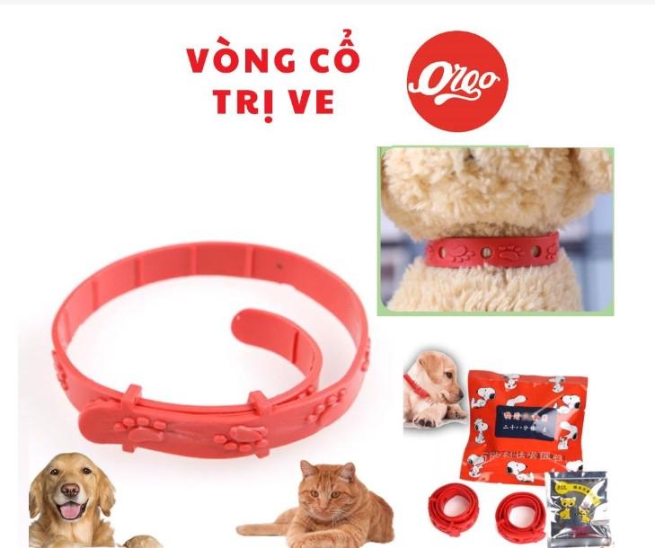 Vòng cổ chống ve rận bọ chét cho chó mèo Orgo New
