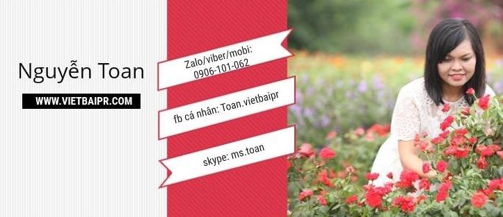 Vietbaipr.com cung cấp cho khách hàng đa dạng rất nhiều dịch vụ viết bài