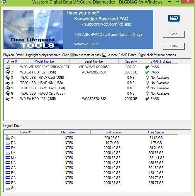 Western Digital Data LifeGuard Diagnostic