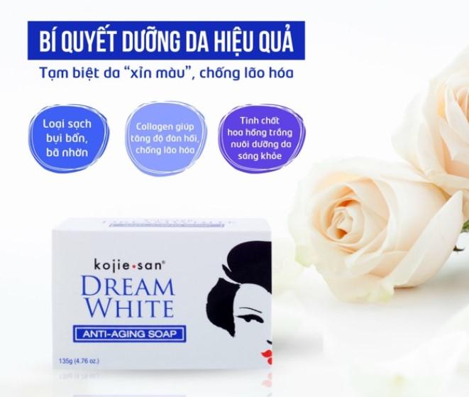 Xà bông tắm trắng chống lão hóa Kojiesan Dream White