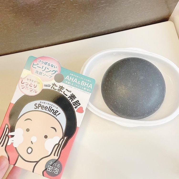 Xà phòng tẩy tế bào chết cho da mặt Pelican Speeling Soap with AHA and BHA acids