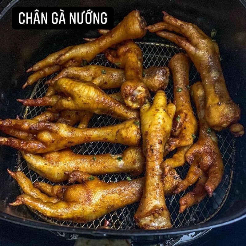 Chân gà nướng