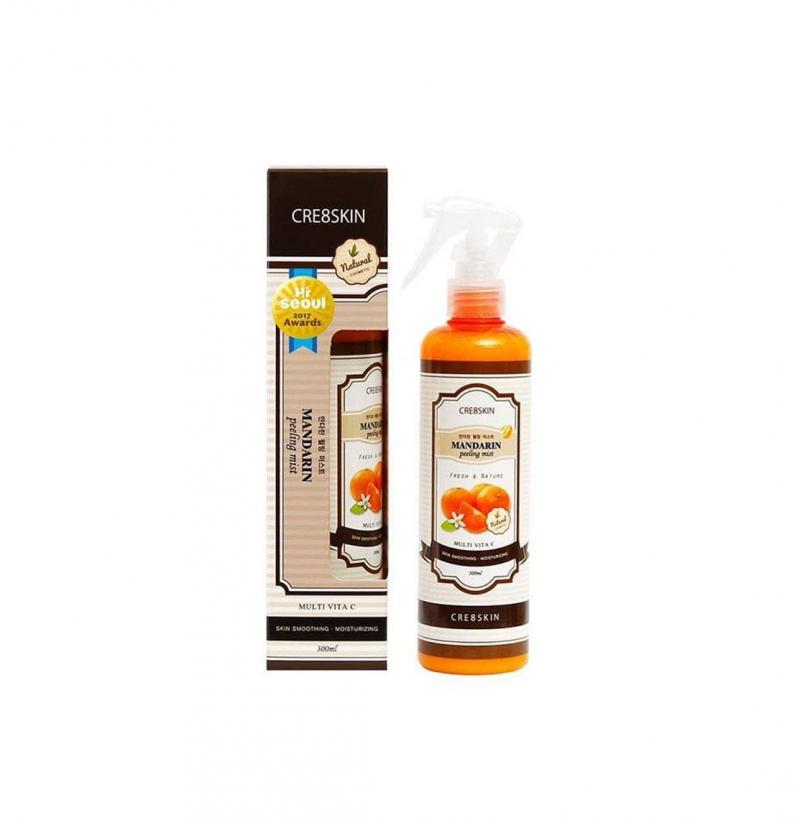Xịt tẩy tế bào chết Cre8Skin Mandarin Peeling Mist