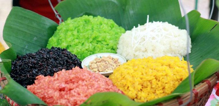 Xôi ngũ sắc
