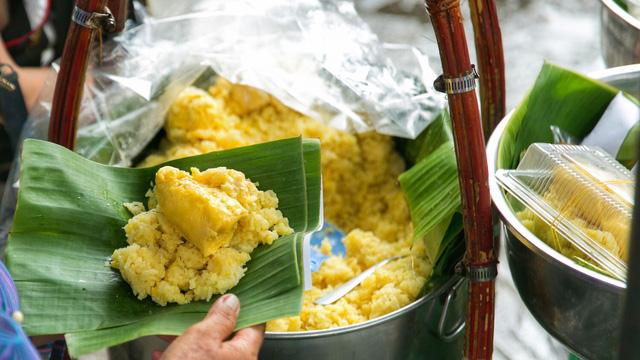 Xôi sầu riêng