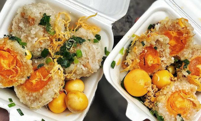 1 phần xôi u nụ no nê