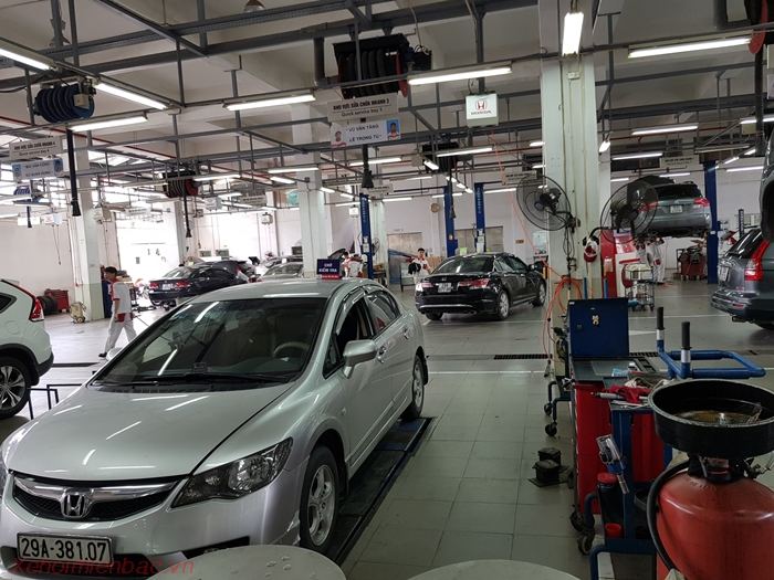 Xưởng dịch vụ Honda Ôtô Mỹ Đình
