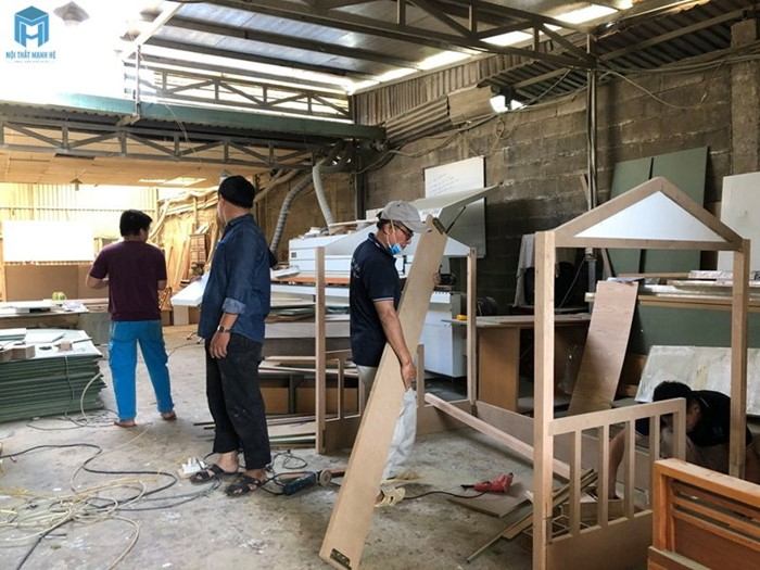 Xưởng gỗ nội thất Mạnh Hệ