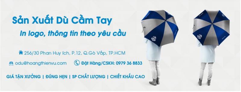 Xưởng sản xuất dù cầm tay Hoàng Thiên Vũ