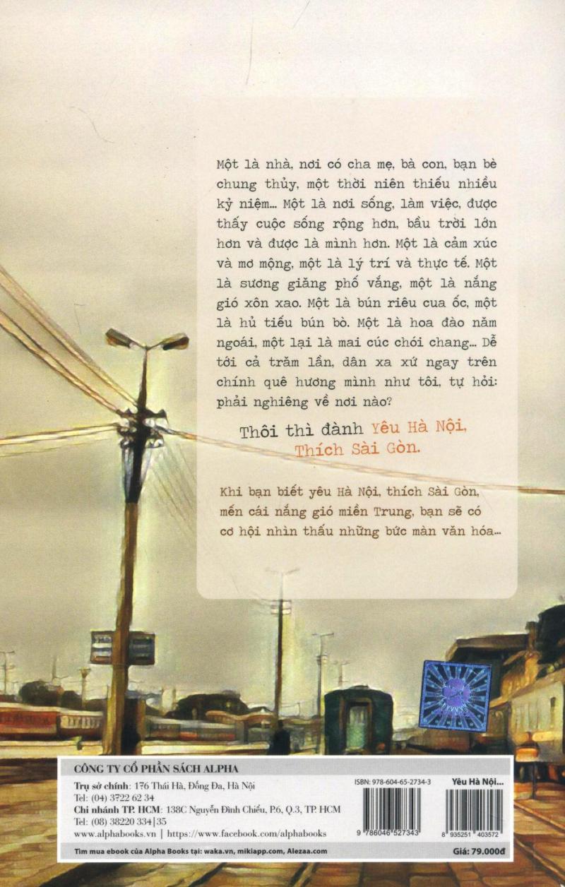 Yêu Hà Nội Thích Sài Gòn