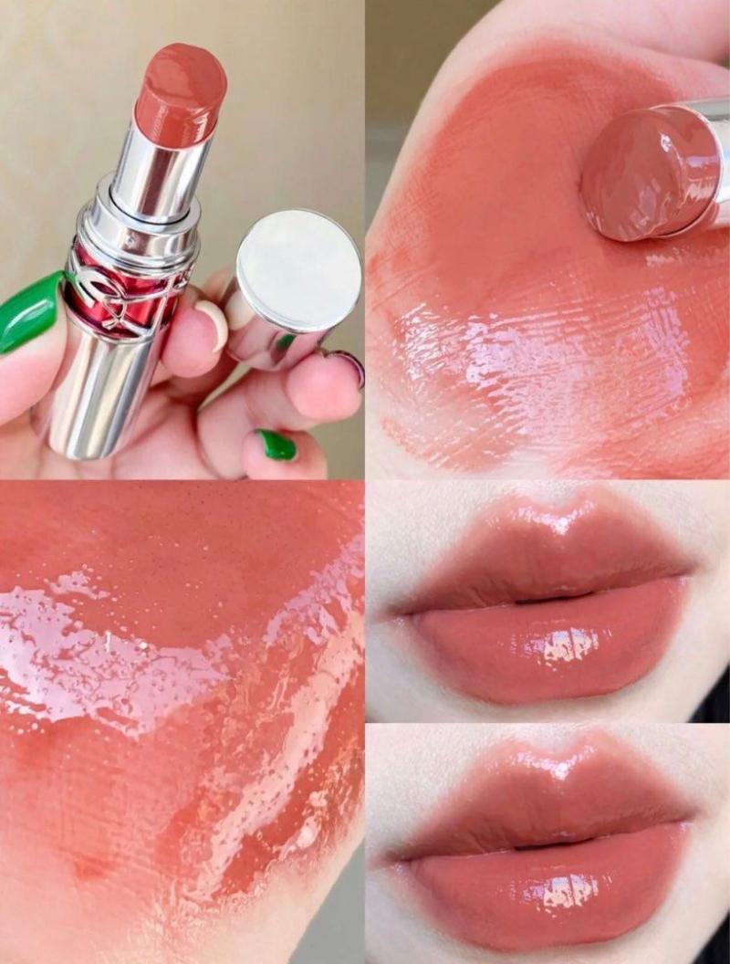YSL Rouge Volupté Candy Glaze - Nude Pleasure 04